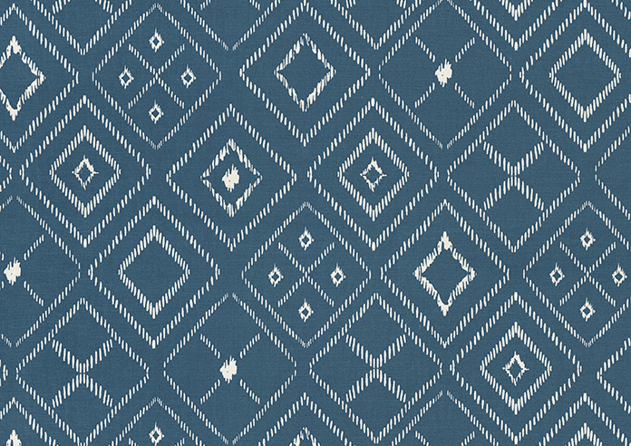 Newquay, Cerulean - Made to Measure Curtain - Image 9